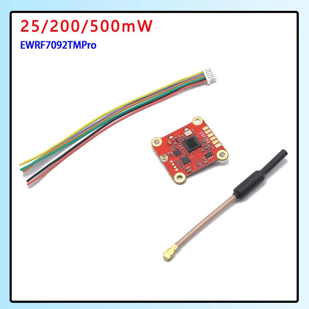 SLONWAKE MPro Mini Datong Rabbit Machine 500mW Simulated Image Transmission Support TBS Agreement Osd Parameter Tuning FPV Parts