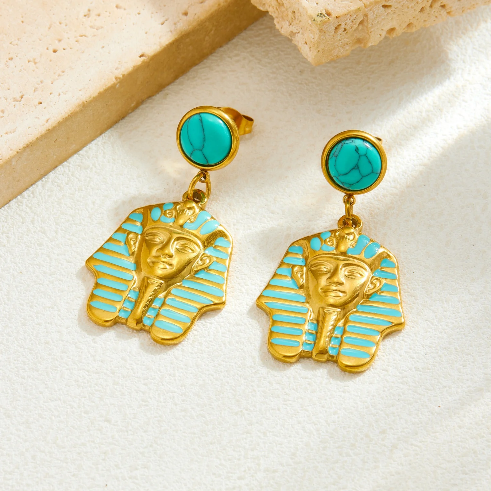 Kolczyki DIEYURO 316L ze stali – Women Accessories Egypt recenzja i cena