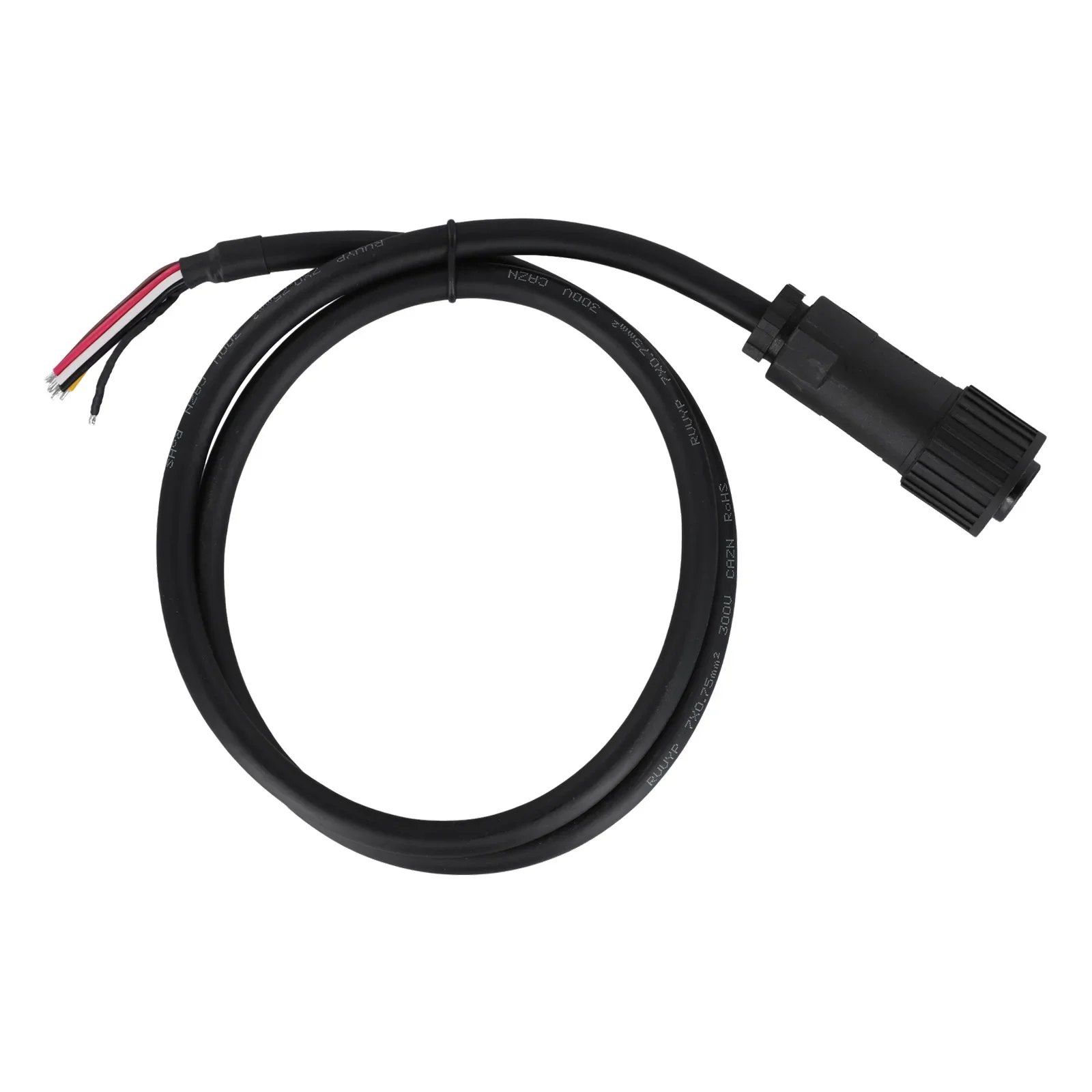 7 Pin Proportional Valve Connector With 1m Cable IP67 Plastic Female-Plug Valve Connector Compatible For Bosch Rexroth R90002126