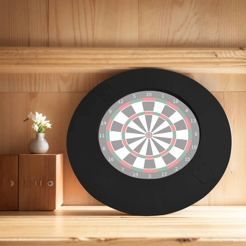 EVA Dartboard Surround Jigsaw Ring Design Dart Board Ring Lightweight Wall Dart Backboard Ring Removable Dartboard Surround Ring