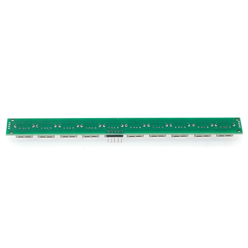 USB2.0 female 10-connected test board USB adapter board PCB Converter Adapter Breakout Board 180 Degree Vertical view 4