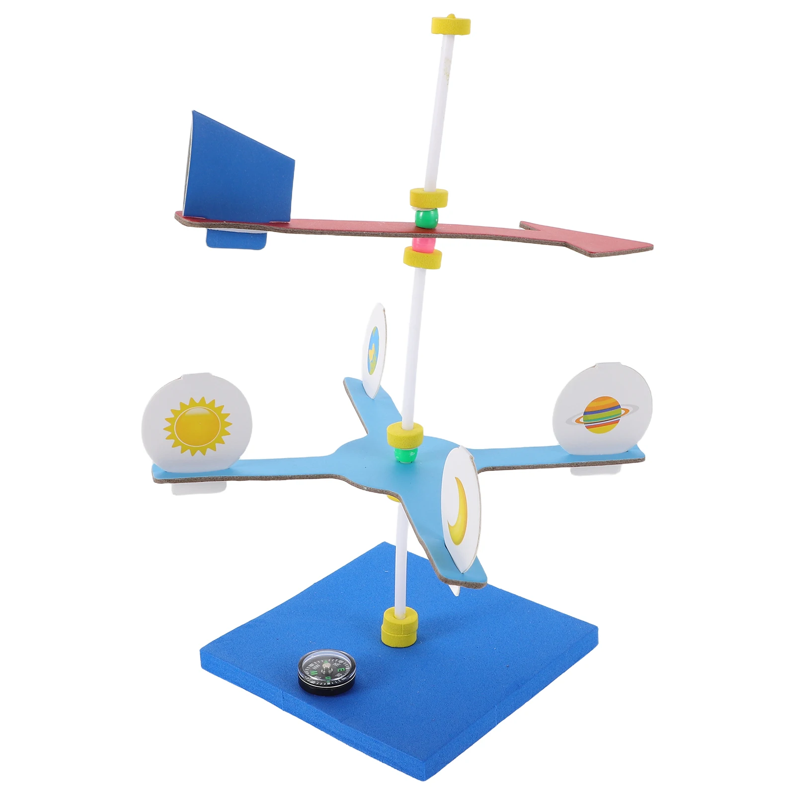 

1 set Science Experiment Kids Wind Vane Toy Educational DIY Projects Children Learning Kids Experiments Toys Scientific Play