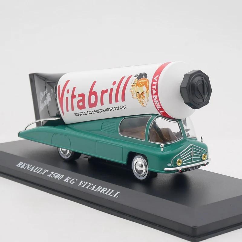 

Diecast Ixo 1:43 Scale Renault 2500 KG Vitabrill Modified Car Hairspray Advertising Car Alloy Car Model Collectible Toy Gift