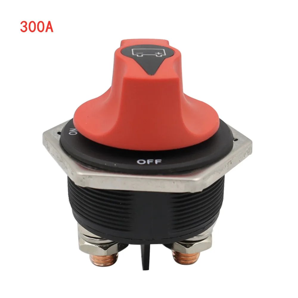 Car Battery Switch Rotary Power-off Leakage Protection Short Disconnecter Power Isolator for Auto Motorcycle Truck Boat