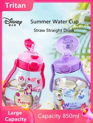 Disney Frozen Summer Water Cup For Boys Girls Mickey Spider Man Water Bottle Direct Cup Tritan Portable Plastic Drink Bottles