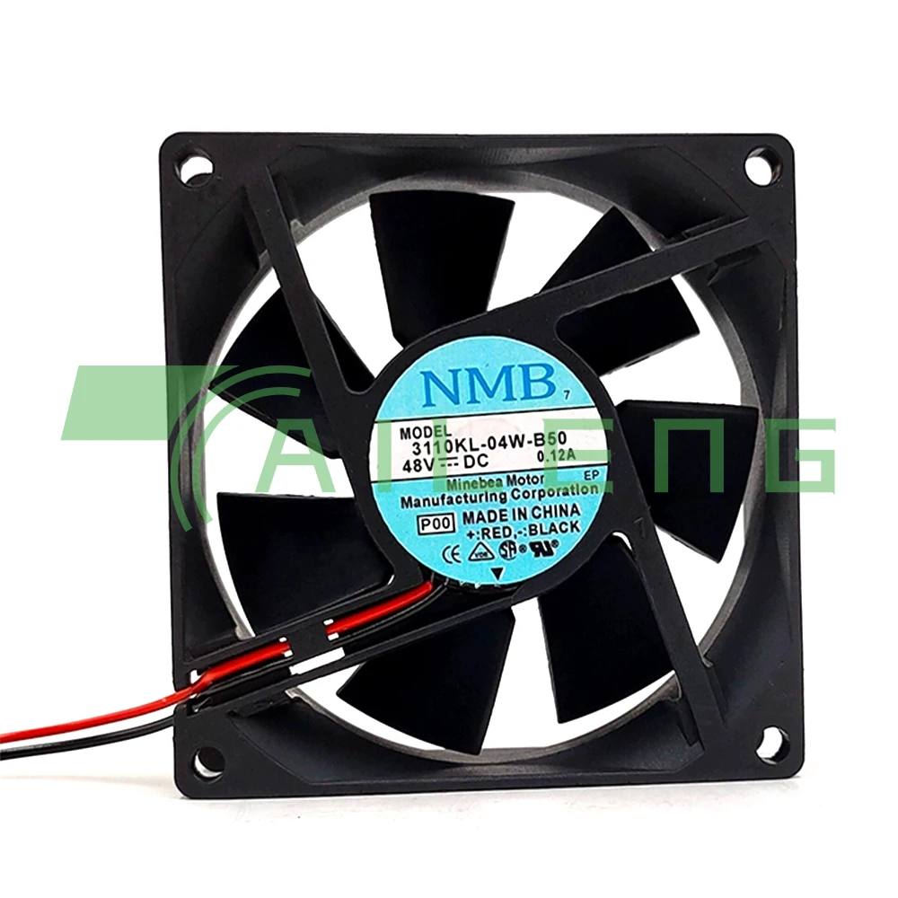 

New for 3110KL-04W-B50 DC12V 0.30a 8025 8cm 80*80*25mm cooling fan