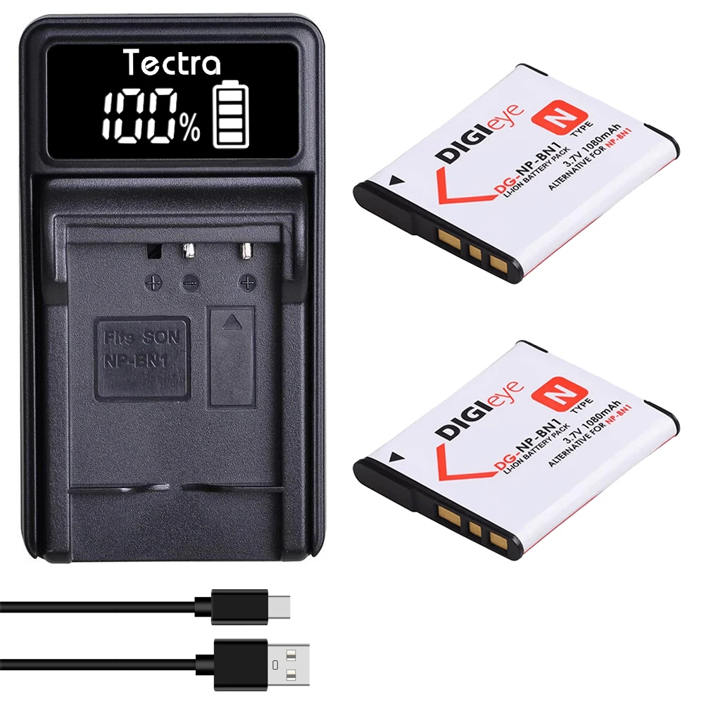 NP-BN1 NPBN1 Battery + Charger for Sony Cyber-Shot DSC QX10 QX100 DSC T99 T110 TF1 TX5  TX7 TX9 TX10 TX20 TX30 TX55