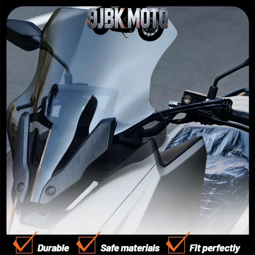 【Perfect fit】Suitable for ZONTES 125X dedicated windshield, 125X front windshield modification parts.Zongshen