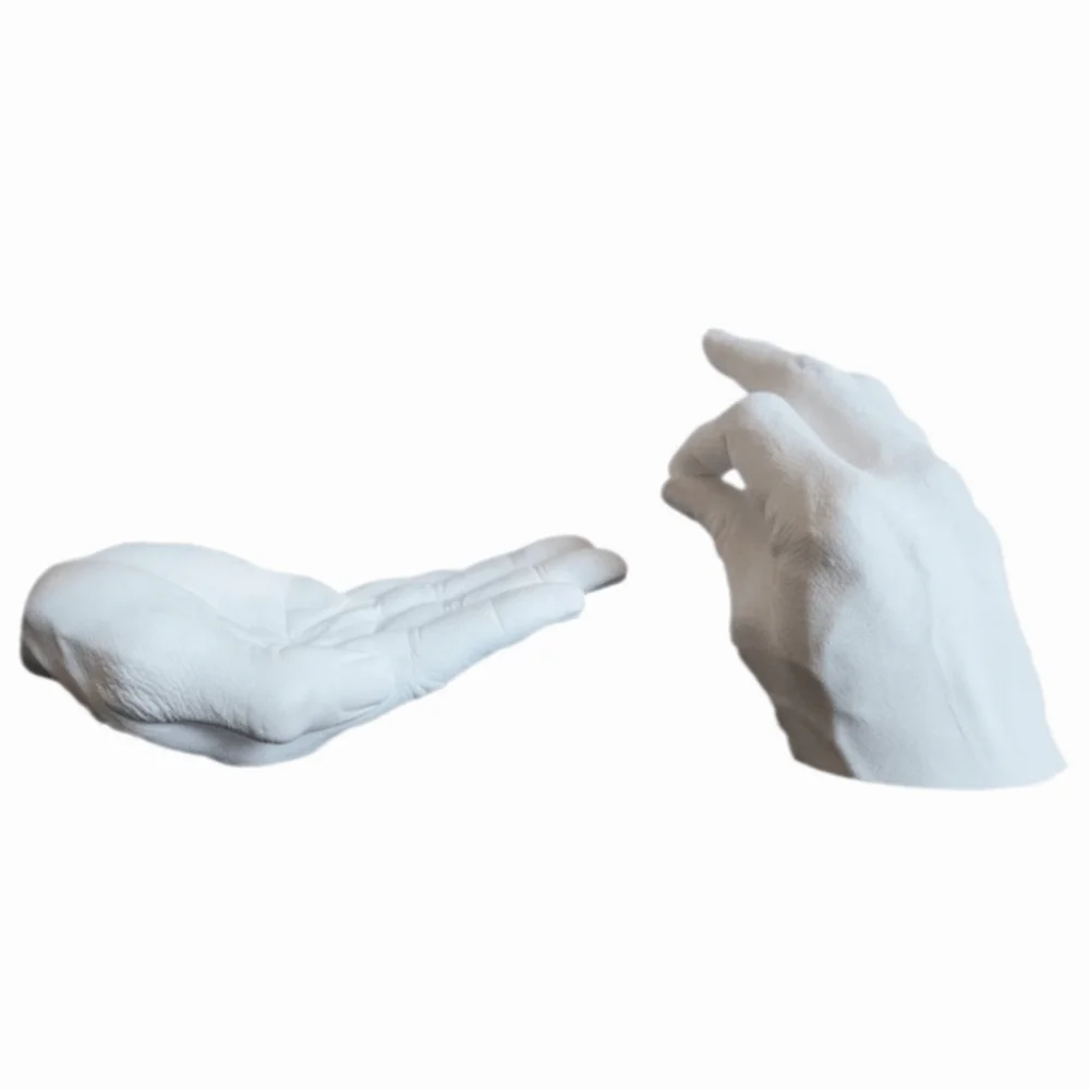 Practical Resin Palm Shape Incense Holder Simulated Decorative Incense Stick Holder Quaint Hand Statues Yoga Room