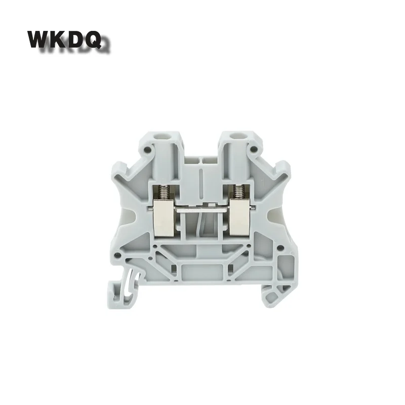 10Pcs UT2.5 Connector Screw Terminal Block High Voltage 1000V Multi Plug in Hole FBS Bridge Insert Connect Din Rail Mount UT 2.5