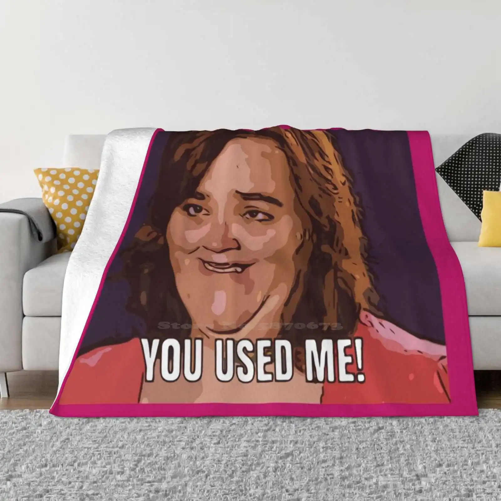 Daneeyell You Used Me Creative Design Light Thin Soft Flannel Blanket 90 Day Fiance Recap 90 Day Fiance Quotes Tlc Family