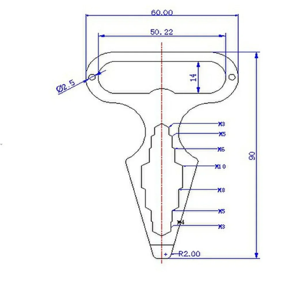 1Pcs EDC Self-defense Spiked Defense Outdoor Multi Functional Combined Wrench Stainless Steel Bottle Opener Camping Tool