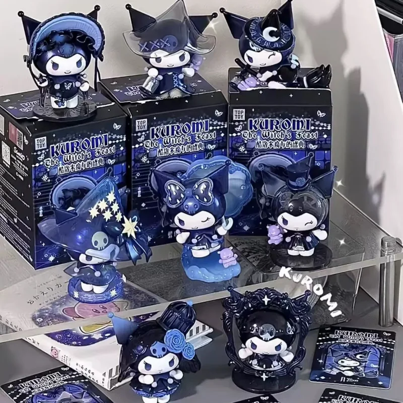 

Sanrio Anime Figure Kuromi Blind Box Magic Festival Series Action Figure Dolls Surprise Bag Cute Model Fans Collection Gift Toys