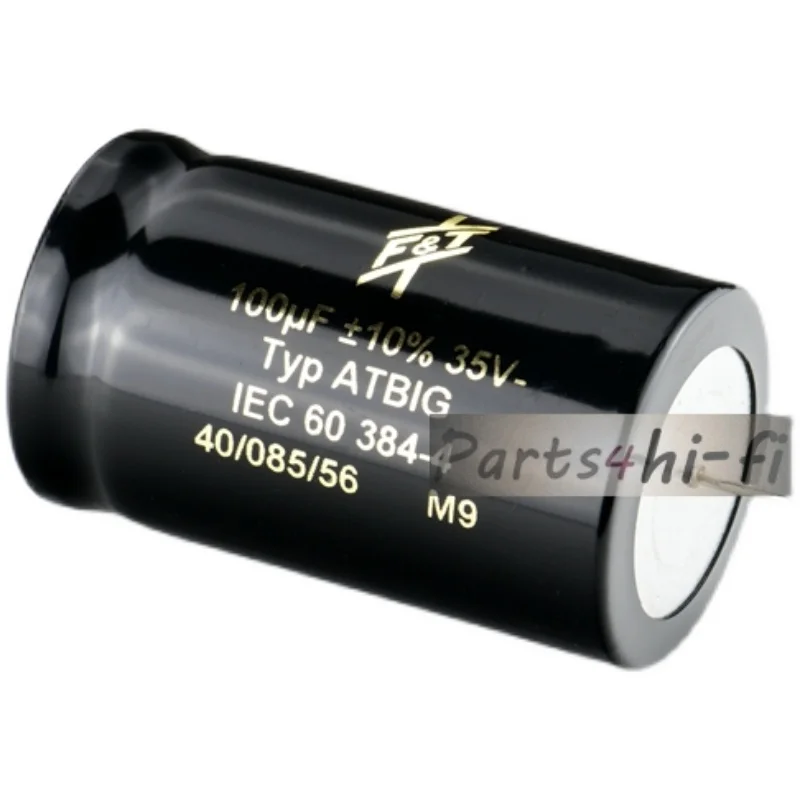 

4pcs/lot Germany original F&T ATBIG series axial audio coupling frequency division electrolytic capacitor free shipping