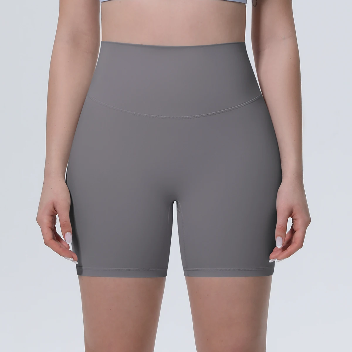 20 Farben Hochelastische Schnelltrocknende Nahtlose Yoga-Shorts Gym-Sport-Peach-Butt-Shorts mit Hoher Taille Lauf- und Fitness-Shorts Workout-Shorts – Detail 29