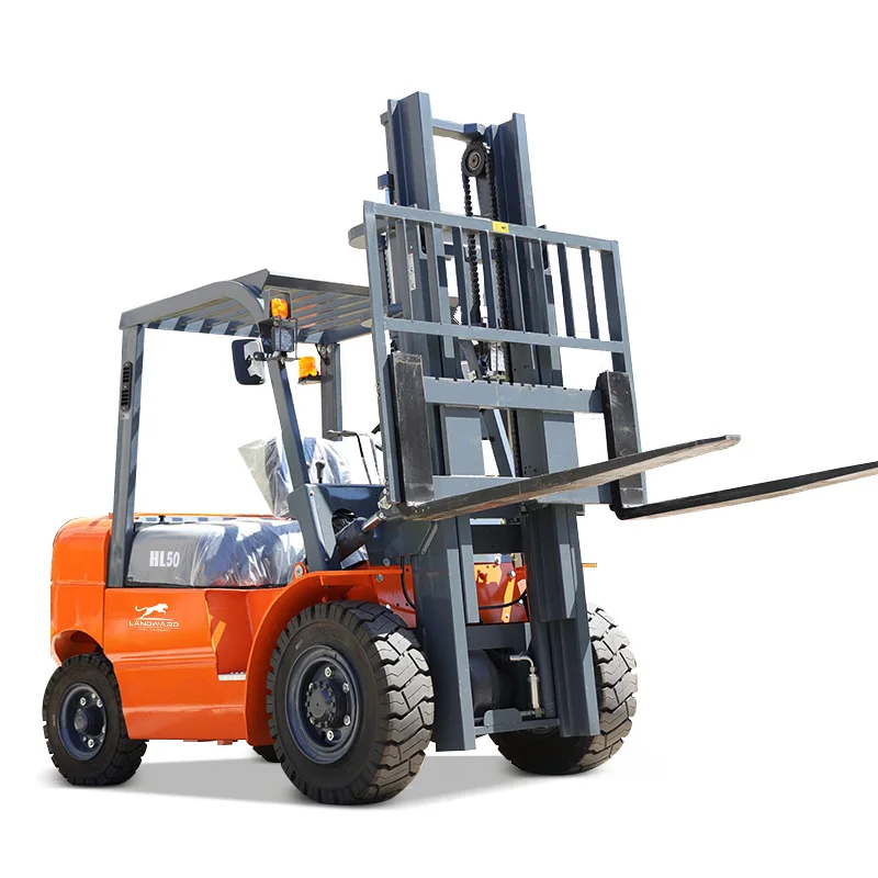 Port Terminal Container Handling Forklift Wholesale 5 Ton Small Diesel Forklift High Quality Balanced Weight Forklift Customized