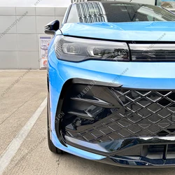 2PCS Front Bumper Splitter Spoiler Fog Light Trim Wind Knife for  VW TIGUAN MK3 Rline 2024+ Front Side Bumper Body Kits Tuning