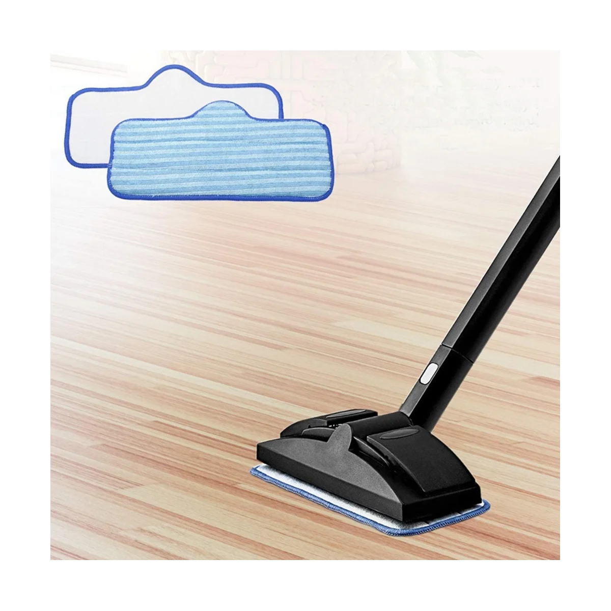 マイクロファイバースチームクリーナーマット,ふくらんでいるスチームマット,慎重に,6個