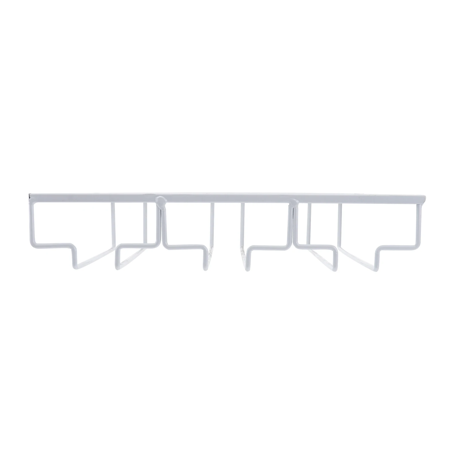 

1 pc Stainless Steel Wine Glass Holder Large Space Cup Storage Rack For Kitchen Living Room Lightweight Hanging Draining