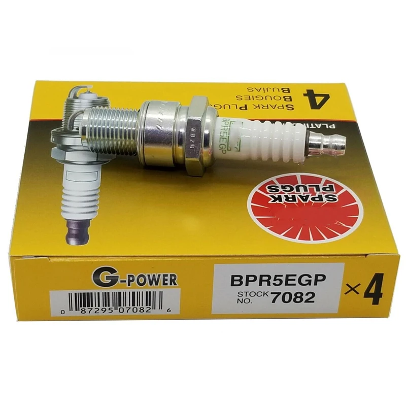 12Pcs/Lot 7082 BPR5EGP Platinum Spark Plug for Volkswagen GOL SANTANA Suzuki WAGON BYD FLYER Chevrolet SPARK Geely HAOQING ULIO