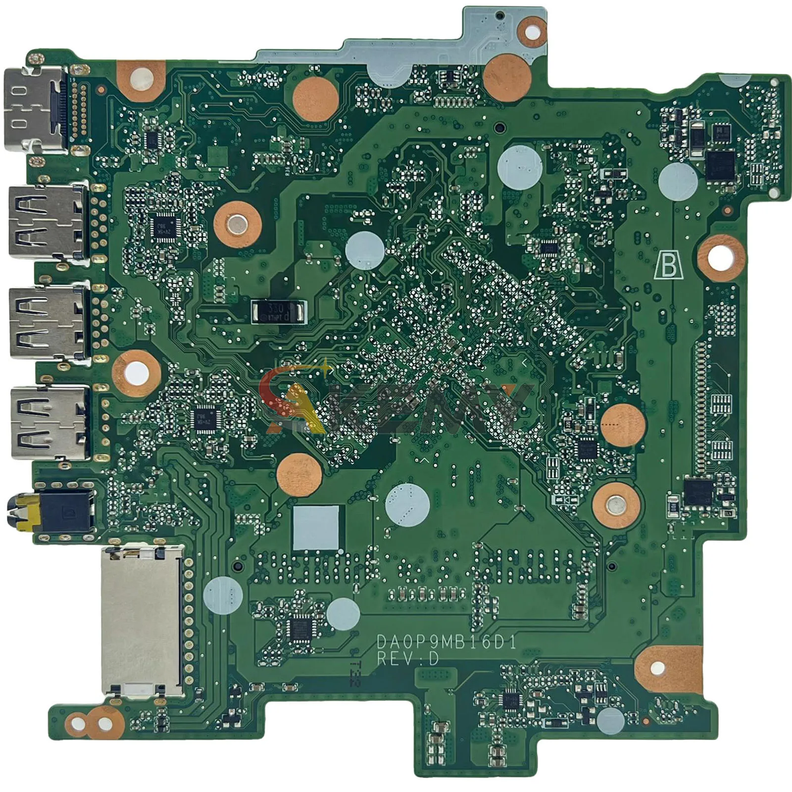 DA0P9MB16D1 اللوحة الأم للكمبيوتر المحمول HP Stream 14-CB مع N3060 CPU DDR3 905306-601 L06659-601 100% تم اختبارها بالكامل