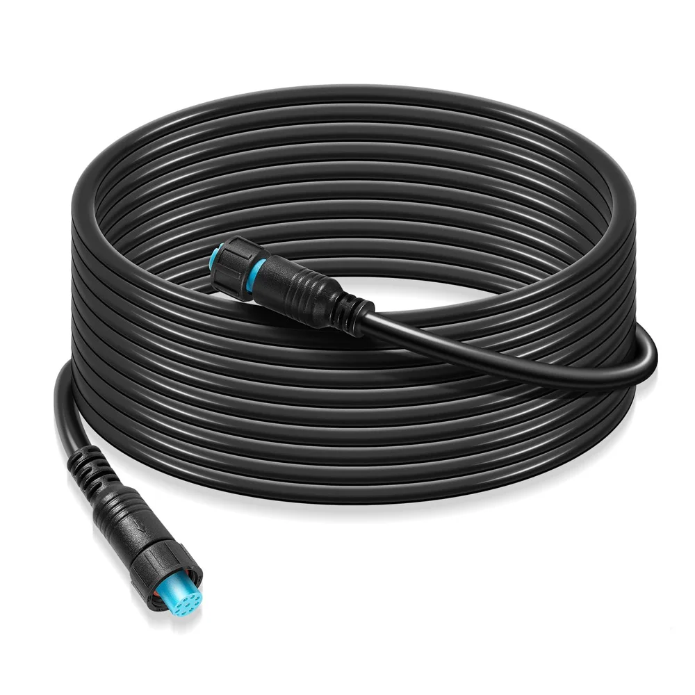 

010-12528-01 Marine Network Cable with Small Connector Replaces for Garmin BlueNet Network Cable (20ft, Waterproof)