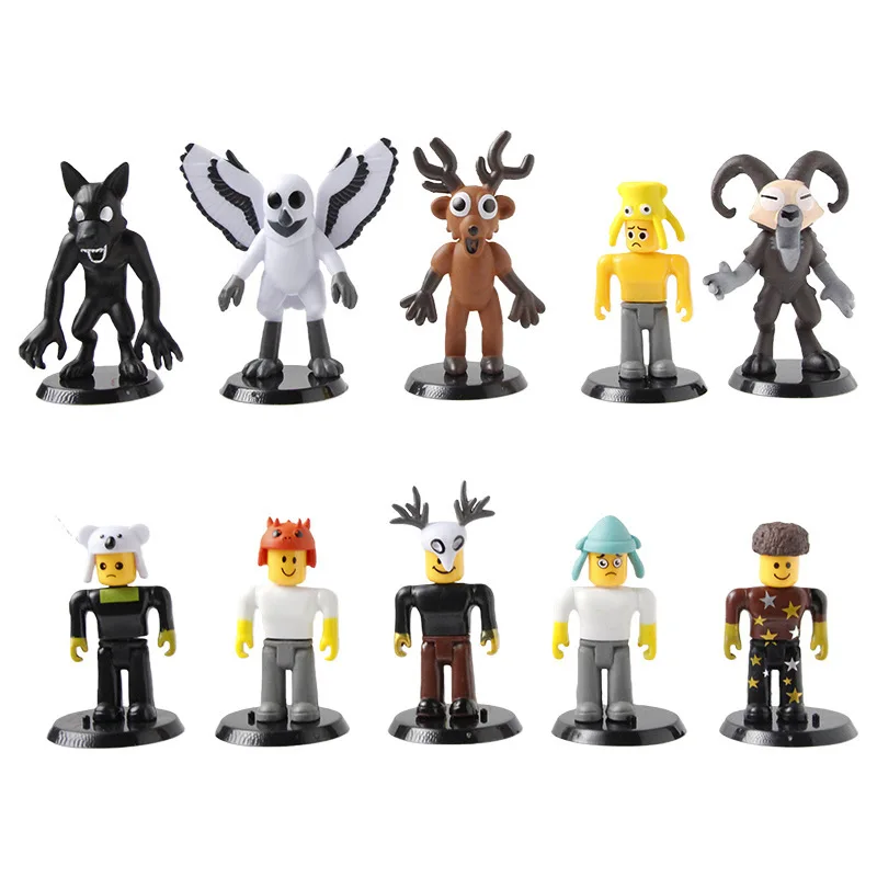 جديد 99 ليال في الغابة عمل الشكل لعبة الغزلان البومة الماعز لاعب بطل الرواية شخصية الوحش نموذج تمثال دمية المشجعين هدية #4