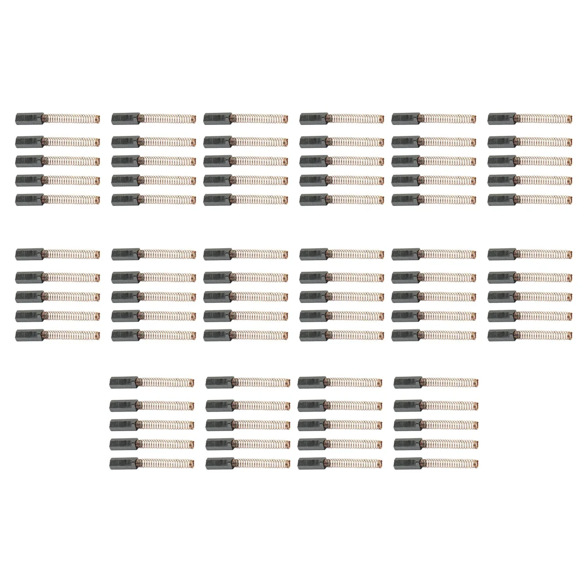

80Pcs Carbon Motor Brushes Replacement Parts Motor Brush for Mixers W10380496 W10260958 4162648-T33C
