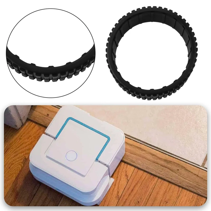 AD23-2 パック交換用ゴムタイヤクリーニングロボット Irobot Braava Jet 240 241 244 と互換性のある Mint 4200 ロボット