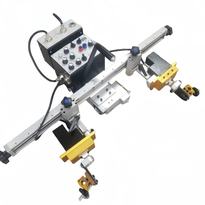 Convenient To Install Box Beam Swing Double Gun Welding Machine CO2 Welding Tractor Welder Cart Other Welding Equipment