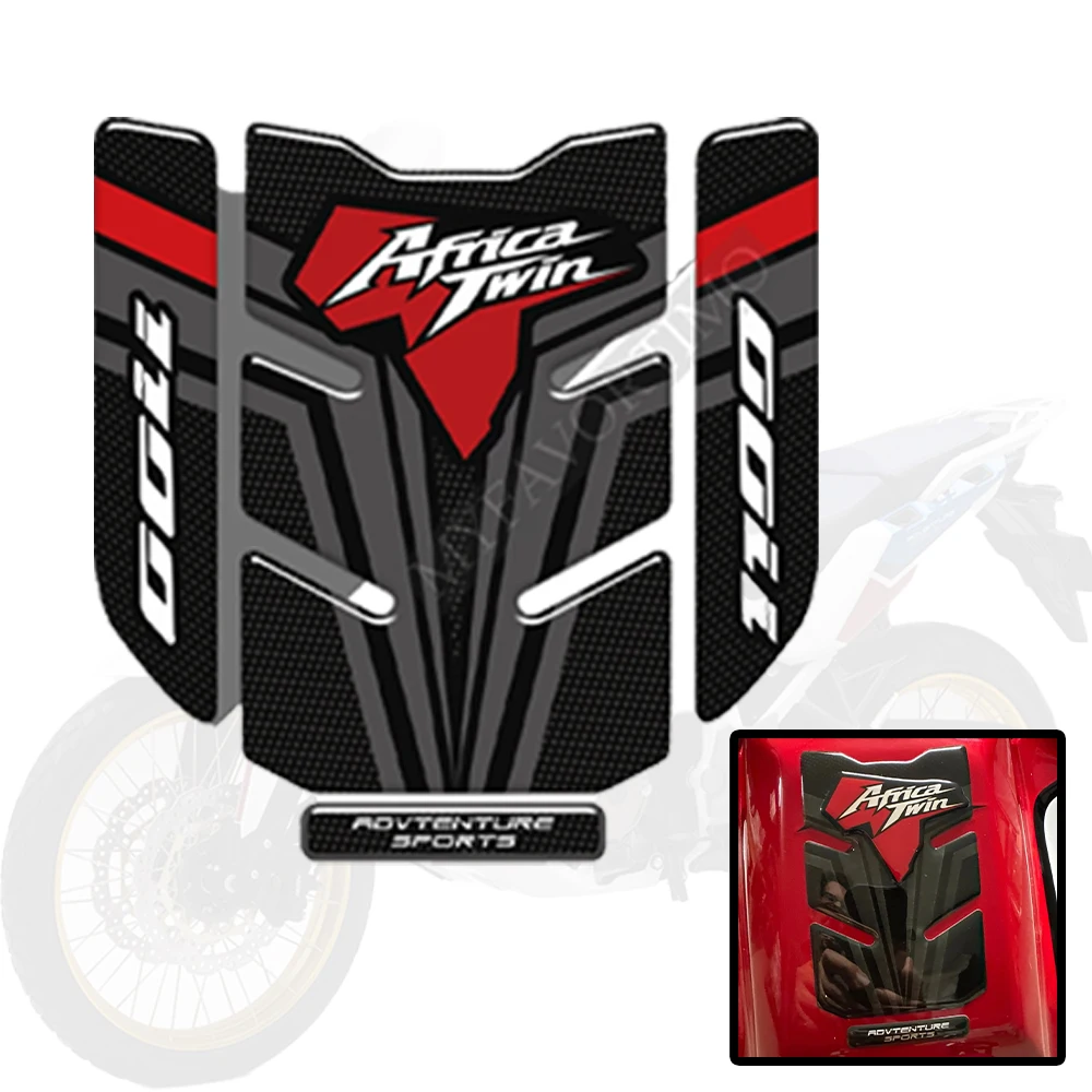 

CRF1100 For Honda CRF1100 L Adventure ADV Visor Set Adhesive Stickers Decal Kit 2019 2020 2021 Tank Pad Africa Twin Protection