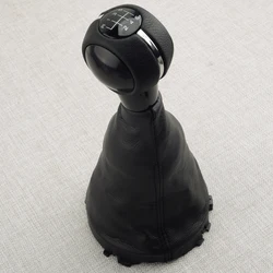6 Speed Car Front Manual Gear Shift Knob & Boot Fit for Mini Cooper R56 R57 R58 2012 2013