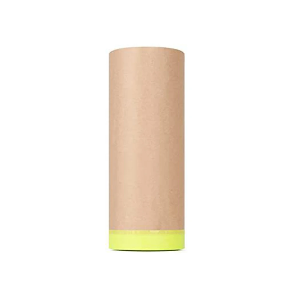 12m Paint Protect Cover Heat-Resistant Spray Paint Masking Paper Car Renovation Protective Tapes Car Spray Wash Membranes