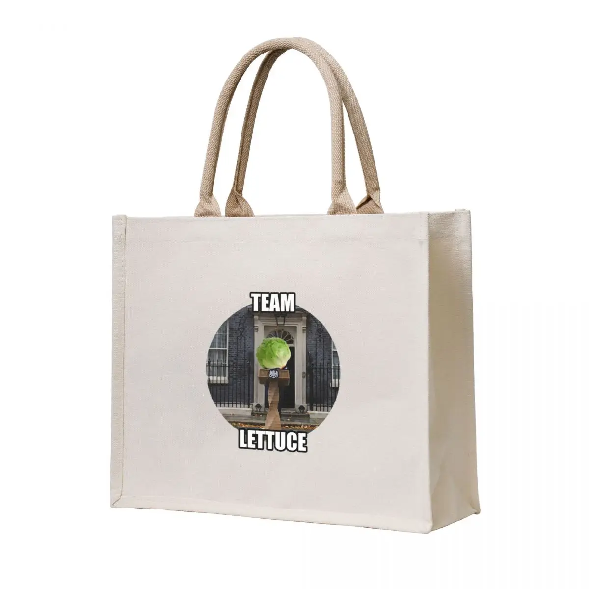 

Team Lettuce - Liz Truss vs Lettuce Tote Bag reusable grocery bags Canvas bag shopper bags for women