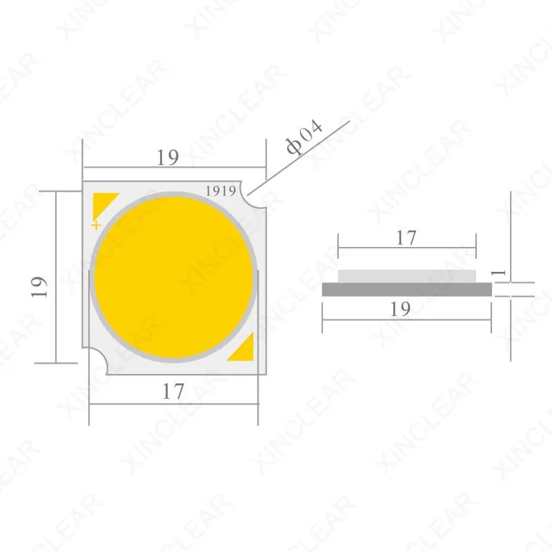 Wysoki CRI Ra 90 COB Chip 10W 15W 18W 20W 24W 30W 36W 42W 48W ciepły naturalny biały 3000K 4000K 6000K 1917 DIY żarówka LED oświetlenie szynowe