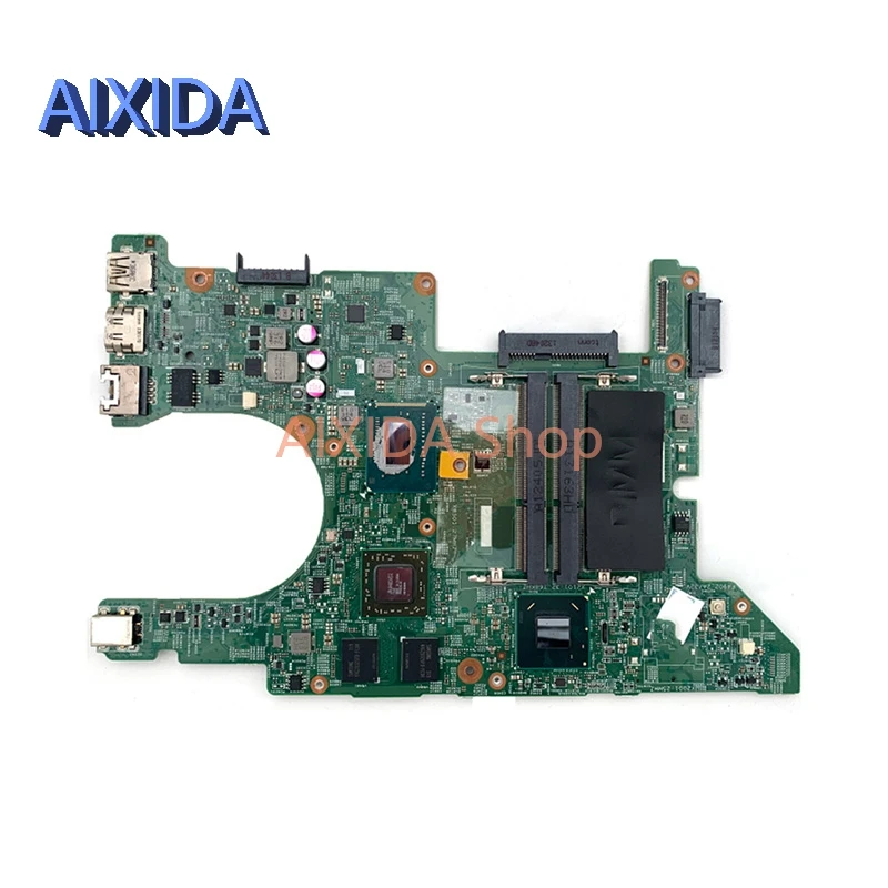 AIXIDA 0K76FX 067CG0 CN-067CG0 for DELL Inspiron 14z 5423 Laptop Motherboard HD7570M GPU I5-3317U CPU DDR3 Mainboard full tested