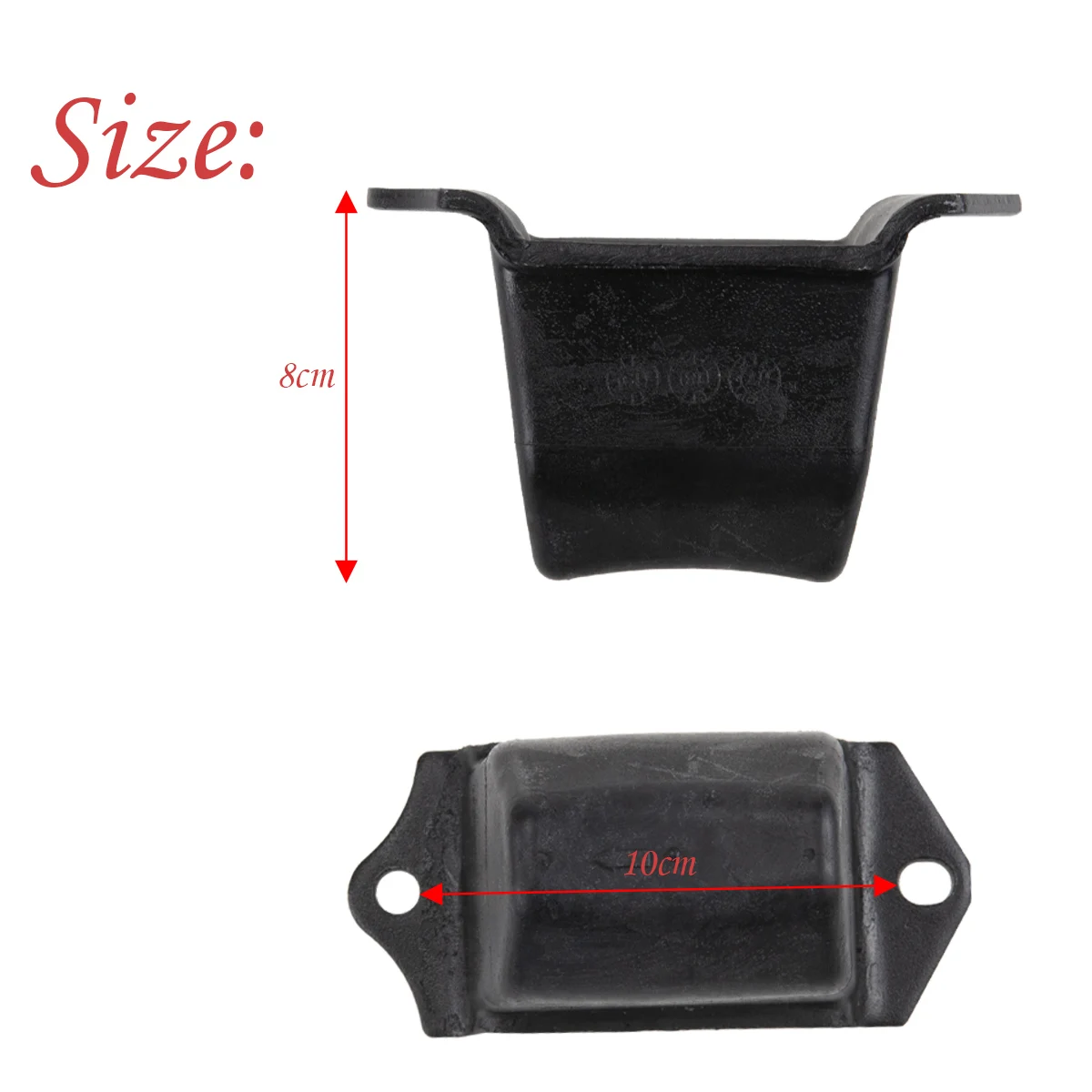 Rear Spring Bumper Buffer Cushion Left Right For Toyota Hiace Commuter Grandia GL Super Grandia GL 2005-2019 48341-26240