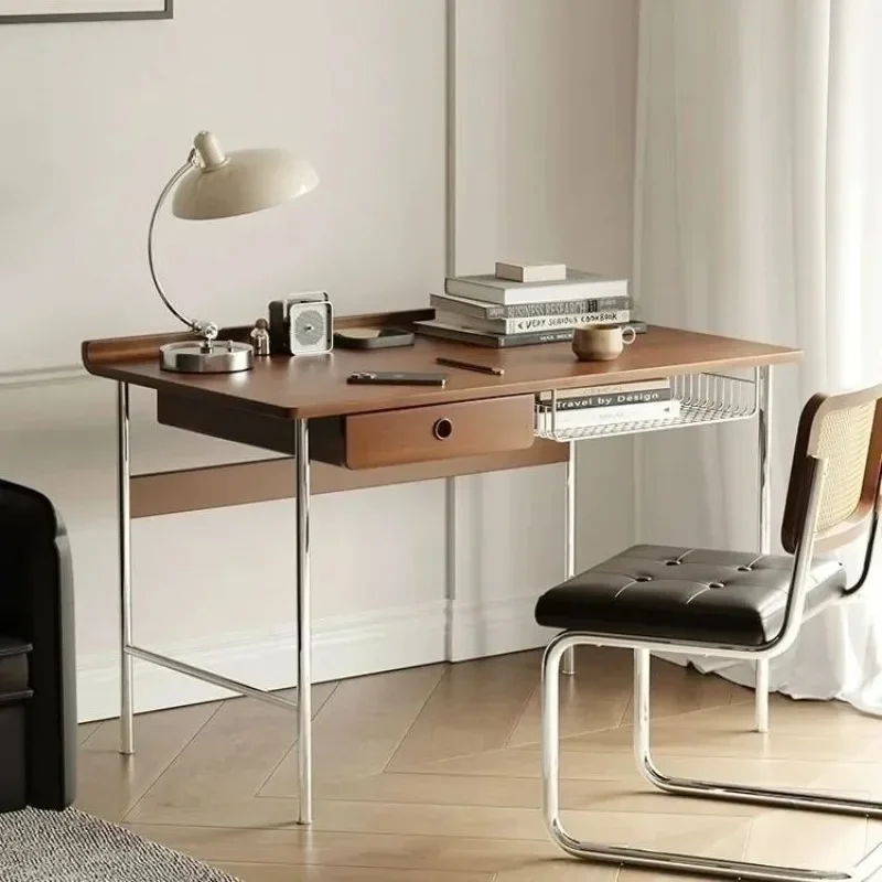 

Luxury Bedroom Computer Desks Nordic Small Writing Wooden Gaming Notebook Table Office Standing Mesa Para Laptop Cama Furniture