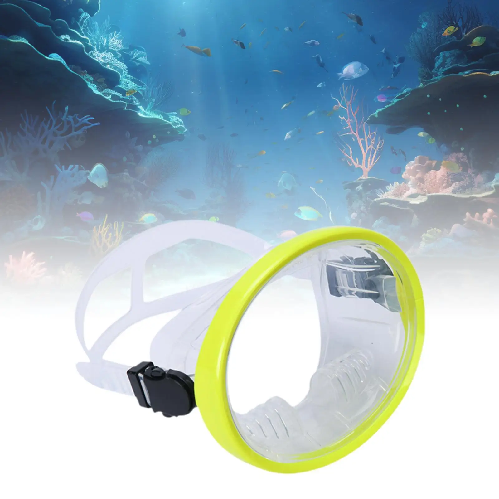 

Маска для дайвинга с одной линзой Маска для подводного плавания для подводной охоты и подводного плавания