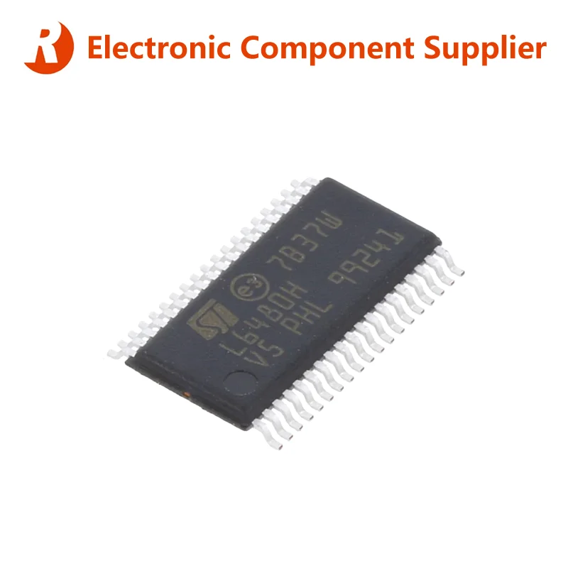 5Pcs L6480H TSSOP38 100% Brand New Original Multi interface Two phase Bipolar Microstepper Motor Driver Chip L6480 6480 TSSOP-38