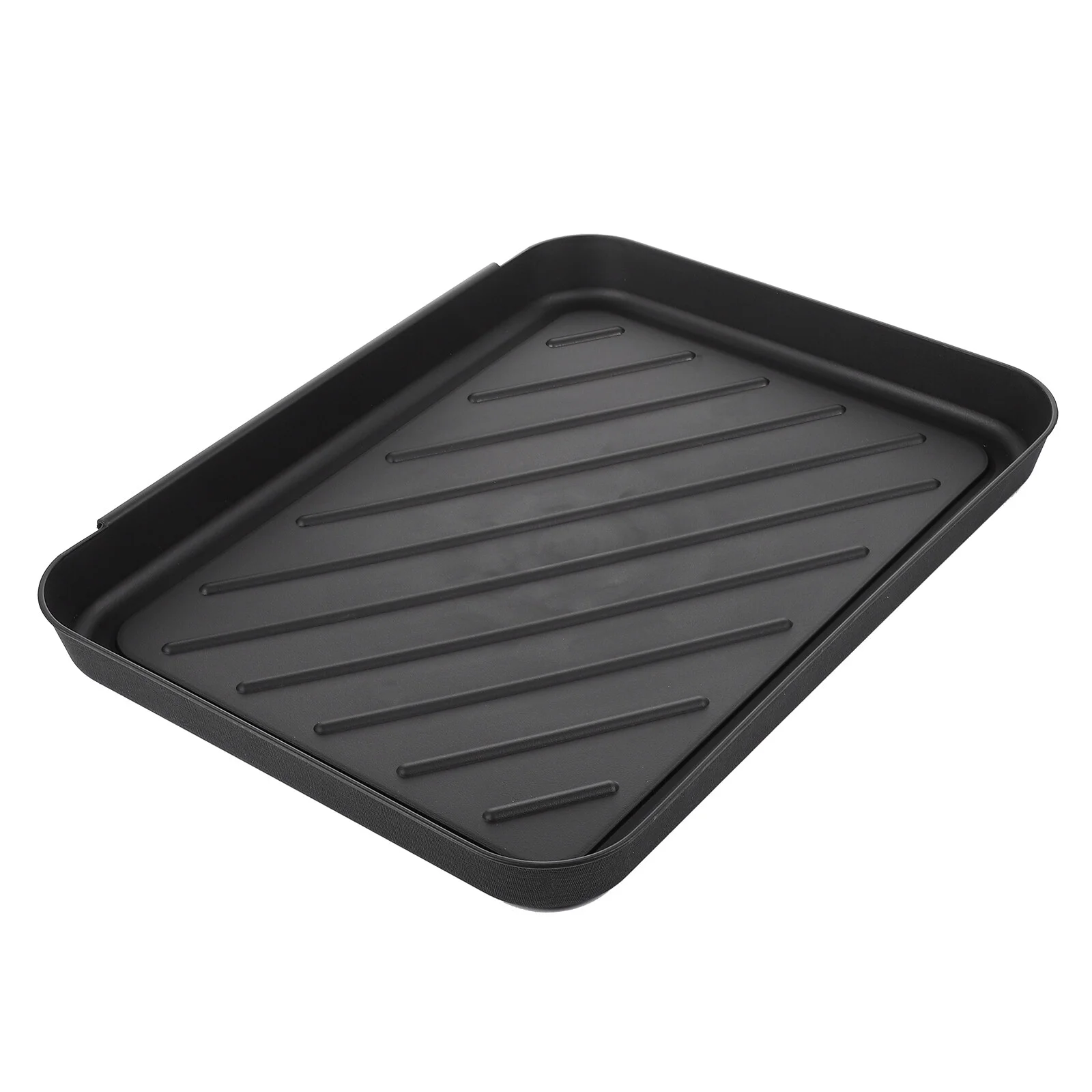 Black Shoe Tray Indoor Outdoor Shoe Boot Drip Trays Multipurpose Storage Plate Car Trunk Sundries Storage Plate Planter Pot