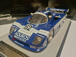 Tecnomodel 1:18 Sauber C8 #62 LeMans 1986 Simulation Limited Edition Resin Metal Static Car Model Toy Gift