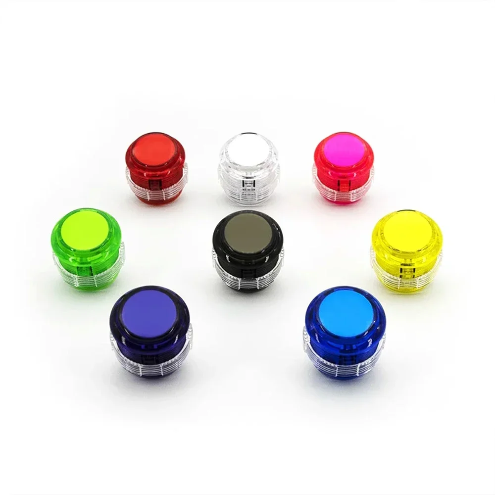 Original Korean CROWN 30mm Silent 203C-S Push Button Arcade Cherry Switch DIY Joystick PC PS3 XBOX HITBOX Fighting Tekken Game