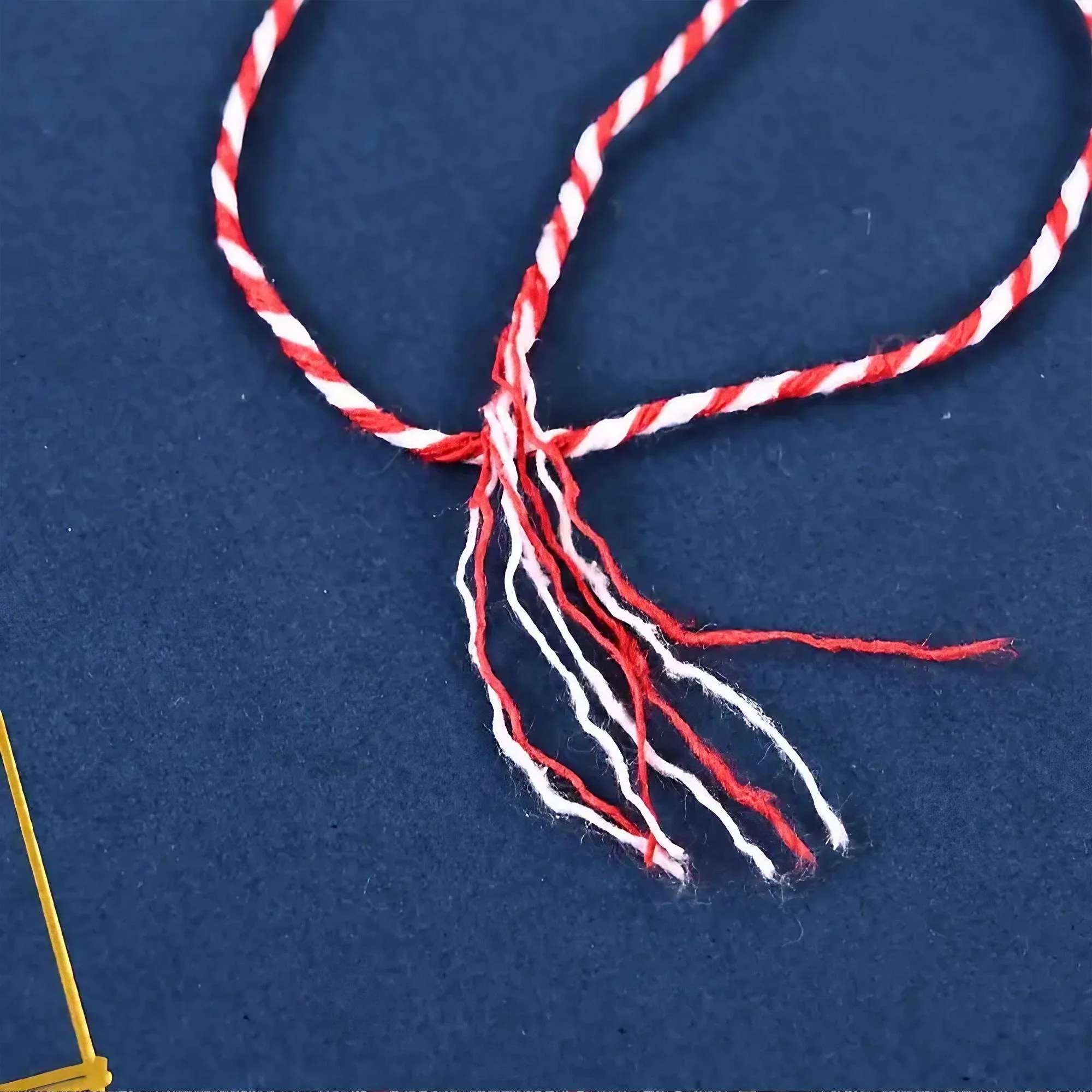 1 لفة DIY خيط القطن حبل منسوج يدويًا للملابس ملحقات تعبئة الهدايا بطول 3937 بوصة