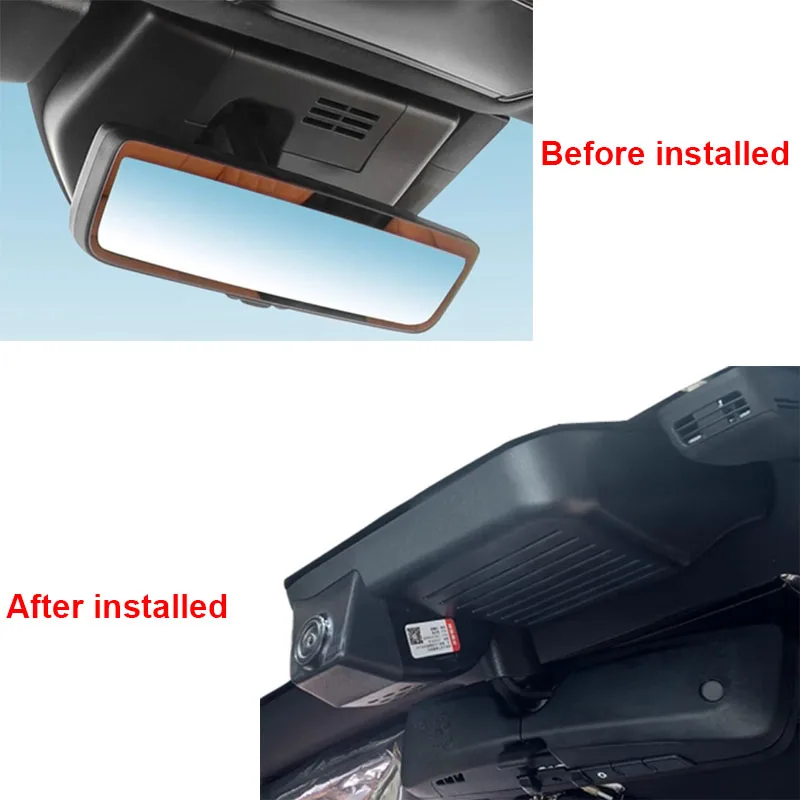 4K UHD التوصيل والتشغيل واي فاي كاميرا DVR داش لكزس GX 550 550h GX550 GX550h J250 2024 2025 مع ساعة APP A,LX700/700h 2025