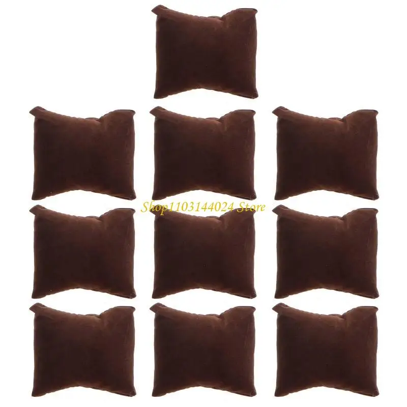 

N5KE Маленькая многоцветная бархатная подушка ювелирные изделия для браслета подушка подушка подушка подушка