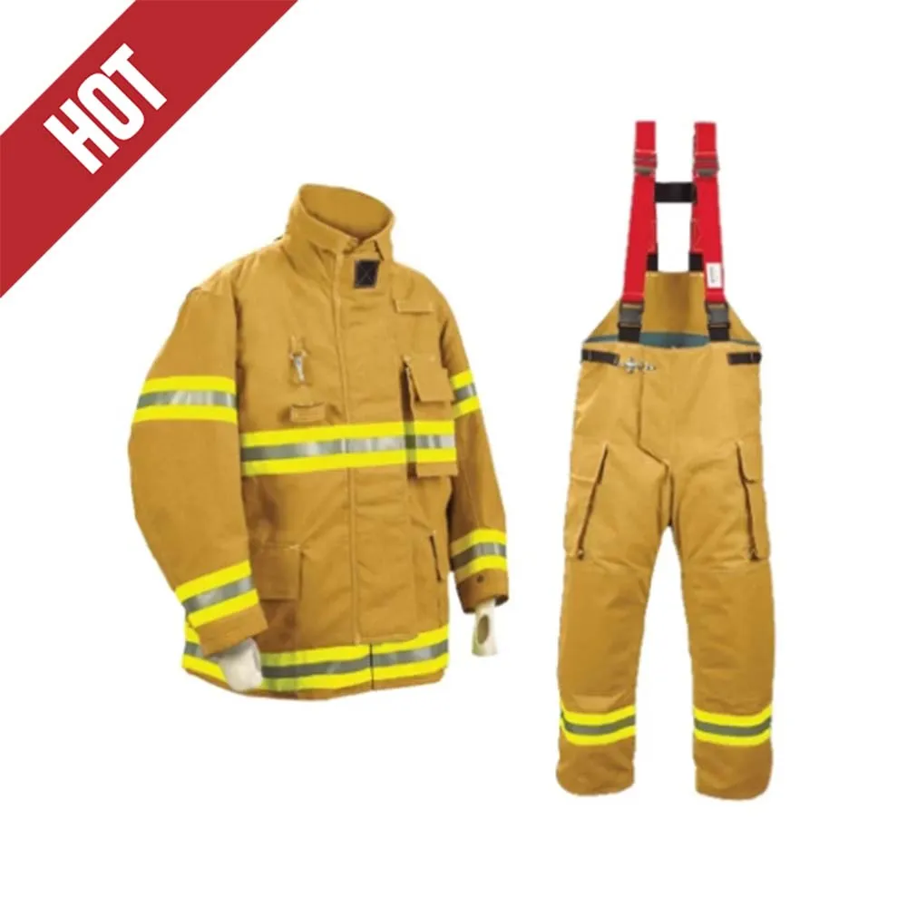 Super Deal NFPA 1971 Certified Firefighting Suit, Multiple Sizes Waterproof and Flame-retardant