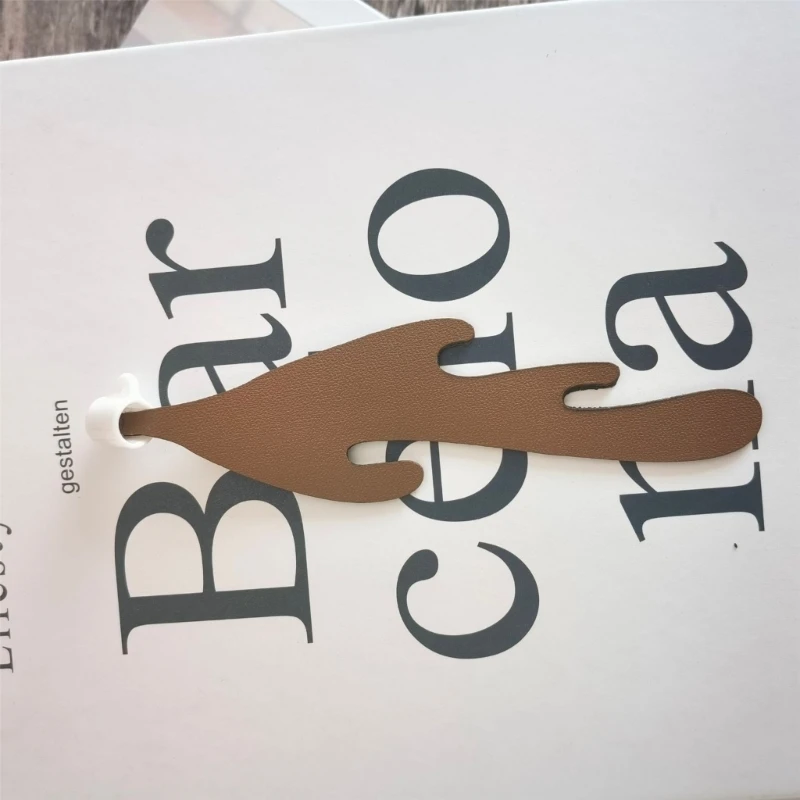 Кожаные закладки, закладки для пролитого кофе, угловая страница, подарок для учителя, любителя книг, читателя книжных червей