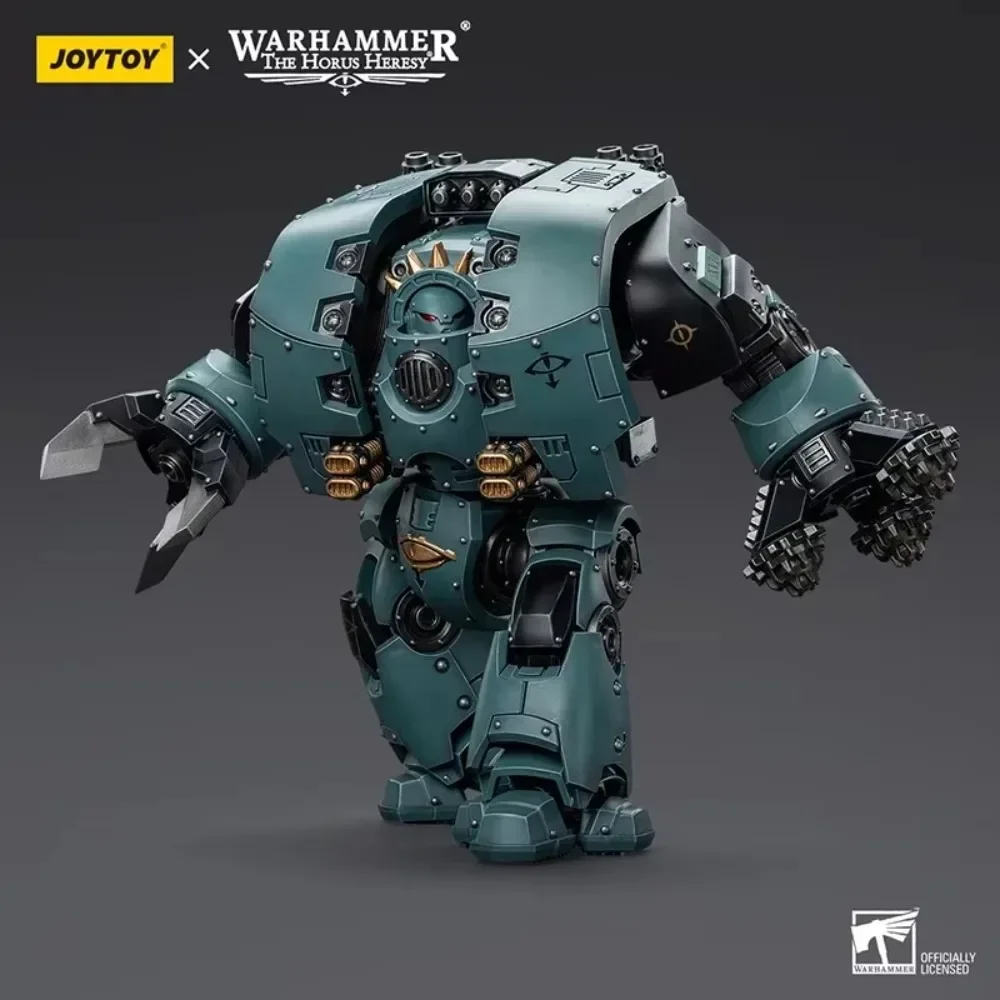 [IN STOCK] JOYTOY Warhammer The Horus Heresy Action Figure Leviathan Dreadnought with Siege Drills Anime Model Gifts Toys 1/18