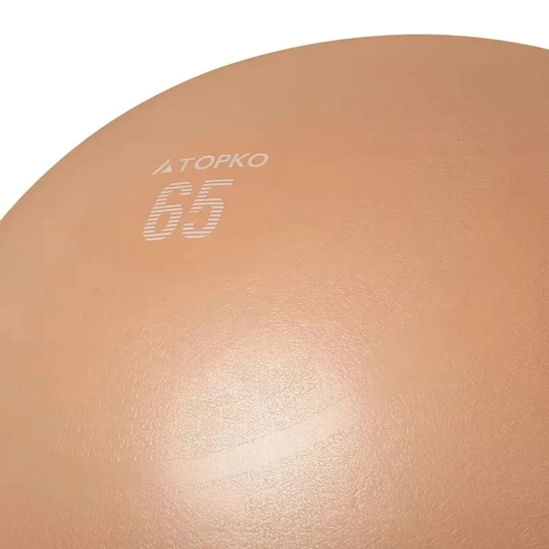 

YTYIN TOPKO NEW PVC Yoga Pilates 65cm Custom Balance Yoga Massage Ball For Workout And Fitness